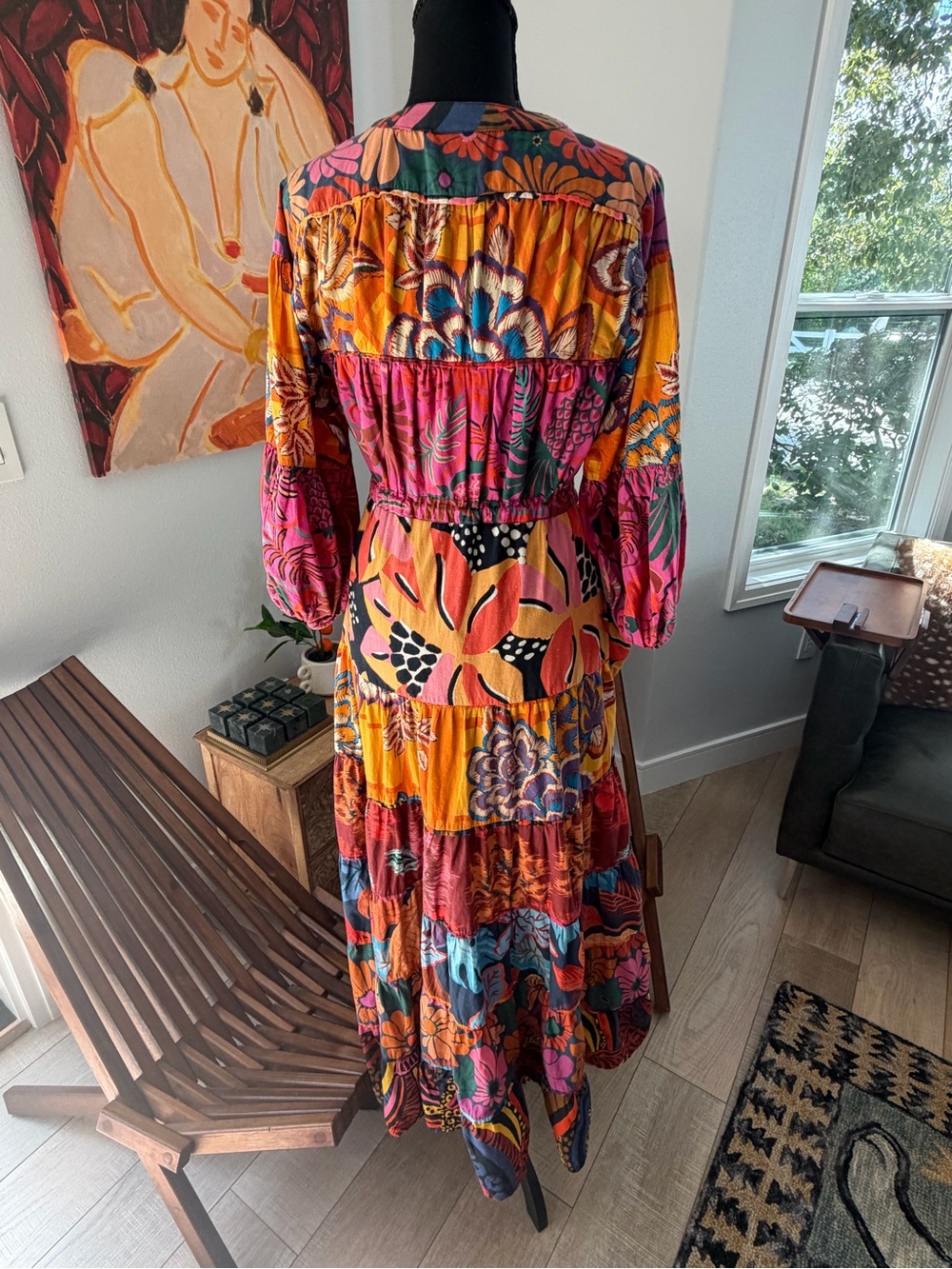 FARM Rio Vibrant Patchwork Dress - Picture 3 of 7